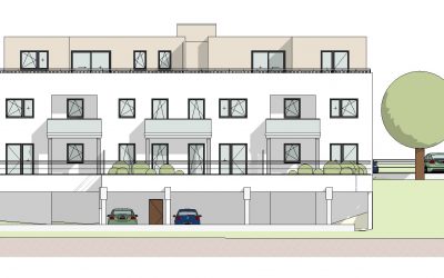 Oberreichenbach: Neubau eines Mehrfamilienhauses mit 8 Wohneinheiten