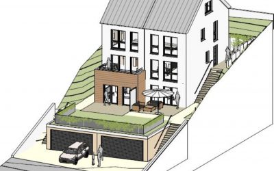 Neubau: Doppelhaus in Nagold