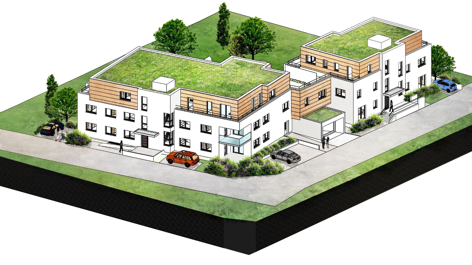 Projekt in Planung: Mehrfamilienhaus "Alte Gärtnerei" in Nagold